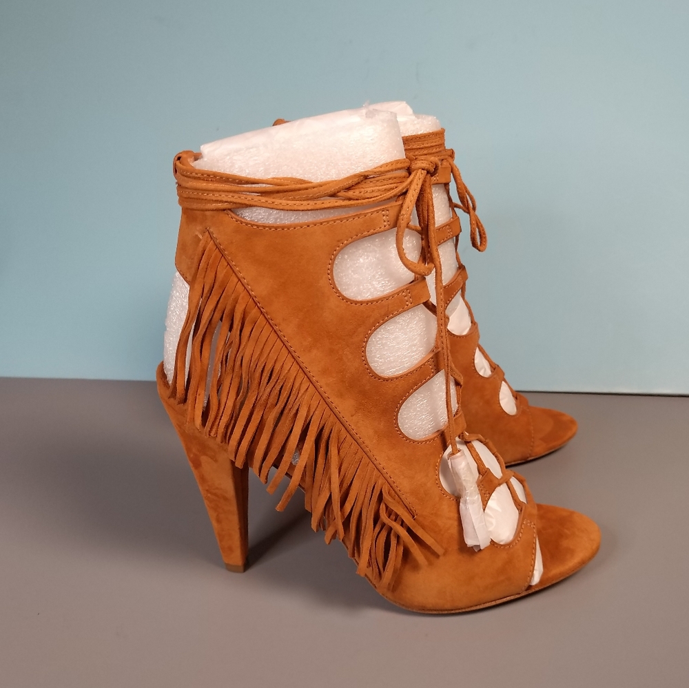 Sigerson Morrison Suede Heeled Sandals